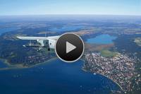 Video Flug über das Fünfseeland mit KLoster Andechs