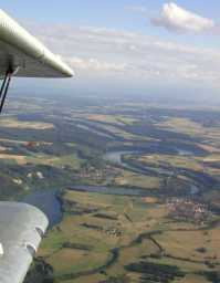 Doppeldecker Rundflüge mit der Antonov AN-2 über den Lech und Landsberg im Allgäu